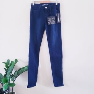 MOTO JEANS NWT Girls Super Stretch Skinny Jeans - Dark Wash - 12 (M)